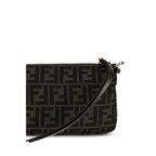 Fendi Brown Polyester Shoulder Bag Fendi
