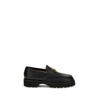 Valentino Garavani Black Goatskin Platform Loafers Valentino Garavani