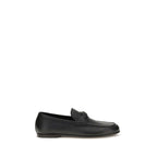 Valentino Garavani Black Deer Slip-On Loafers Valentino Garavani