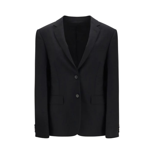 Fendi Black Mohair Blazer Fendi