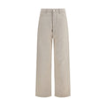 Fendi Beige Cotton Jeans Denim Fendi