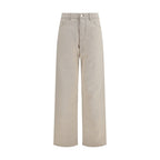 Fendi Beige Cotton Jeans Denim Fendi