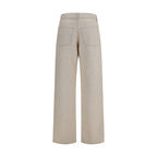 Fendi Beige Cotton Jeans Denim Fendi