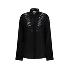 Fendi Black Silk Blouse Fendi