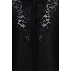 Fendi Black Silk Blouse Fendi