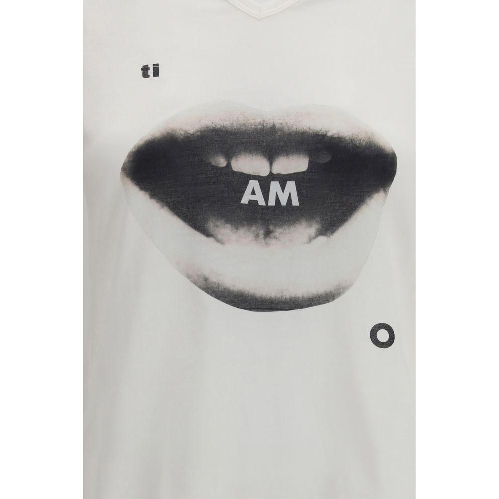 Fendi White Cotton T-Shirt Fendi