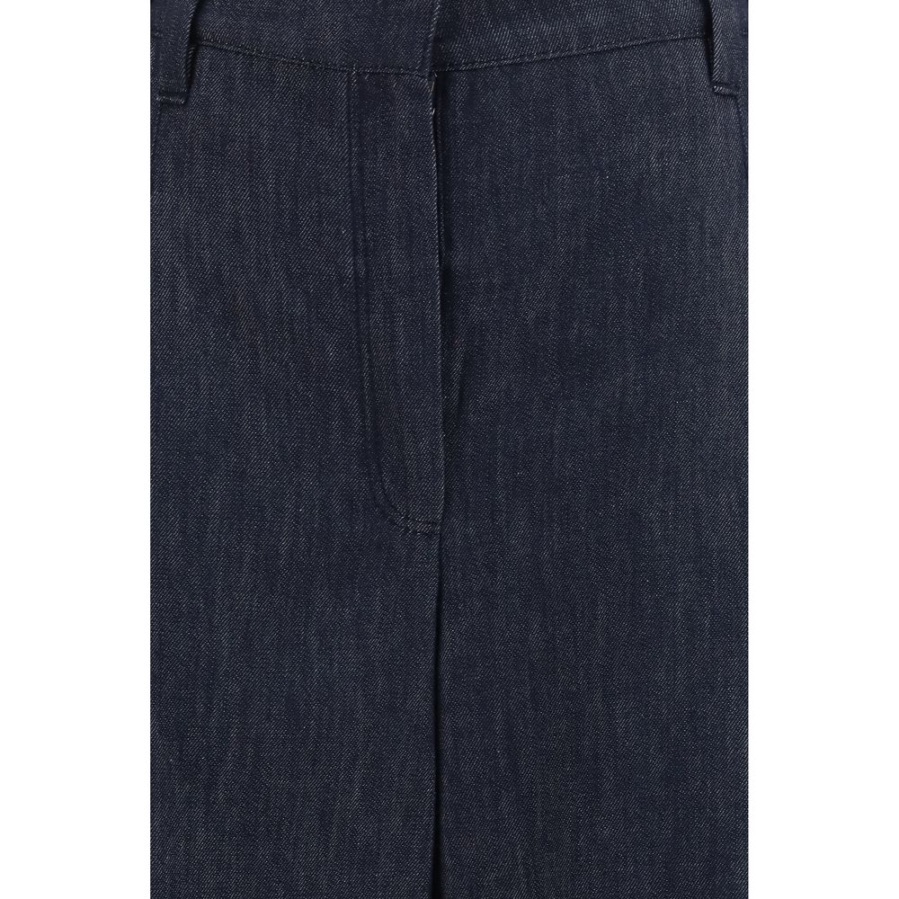 Brunello Cucinelli Blue Cotton Jeans Denim Brunello Cucinelli