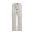 Brunello Cucinelli White Cotton Athletic Pants Brunello Cucinelli