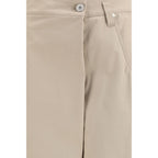 Brunello Cucinelli Beige Cotton Casual Pants