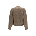 Brunello Cucinelli Brown Cashmere Cardigan Brunello Cucinelli