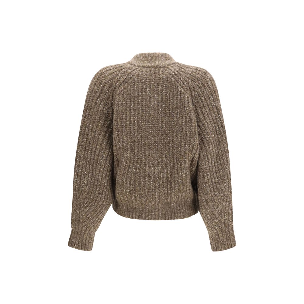 Brunello Cucinelli Brown Cashmere Cardigan Brunello Cucinelli