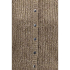 Brunello Cucinelli Brown Cashmere Cardigan Brunello Cucinelli
