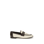 Brunello Cucinelli Beige Polyamide Slip-On Loafers Brunello Cucinelli
