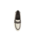Brunello Cucinelli Beige Polyamide Slip-On Loafers Brunello Cucinelli