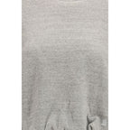 R13 Gray Cotton Sweatshirt