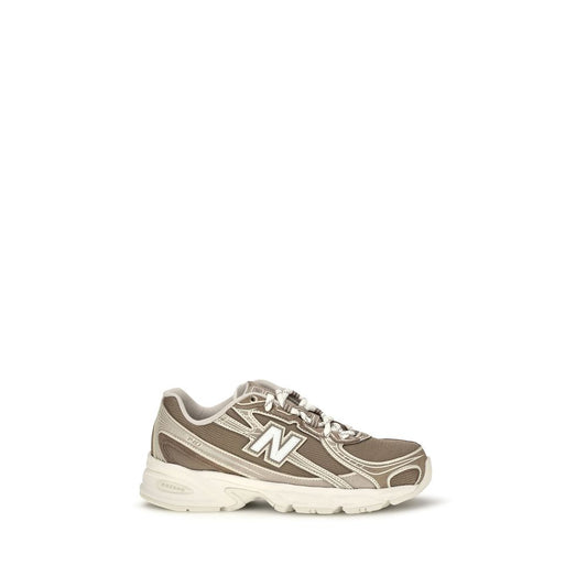 New Balance Beige Fabric Athletic Sneakers New Balance