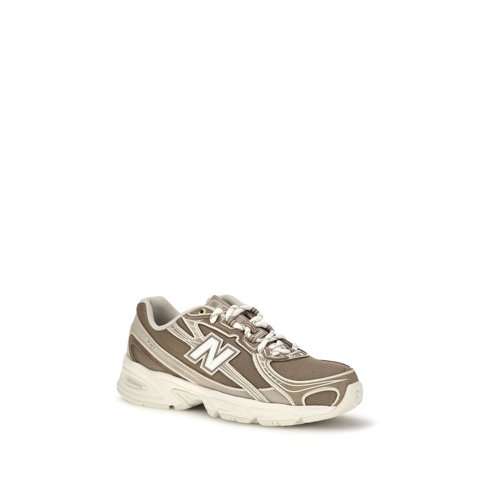 New Balance Beige Fabric Athletic Sneakers New Balance