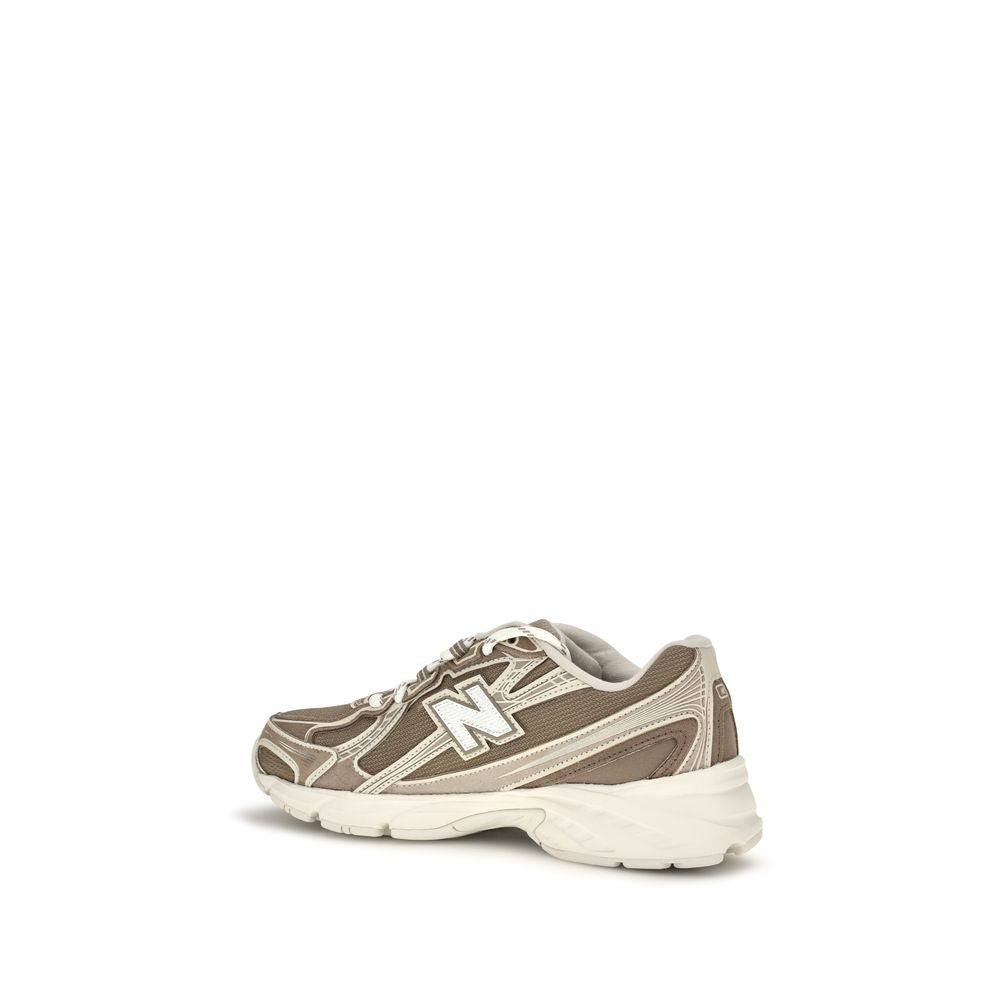 New Balance Beige Fabric Athletic Sneakers New Balance