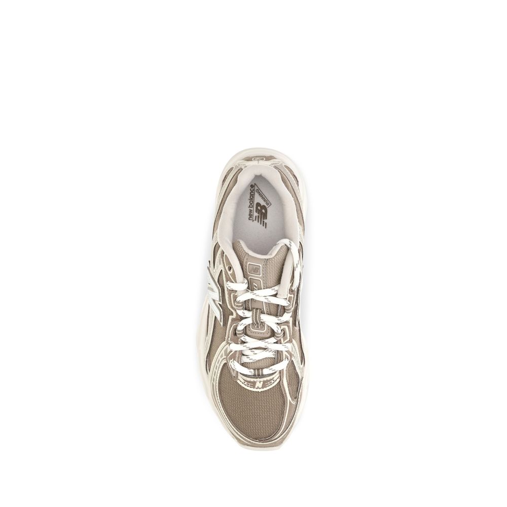 New Balance Beige Fabric Athletic Sneakers New Balance