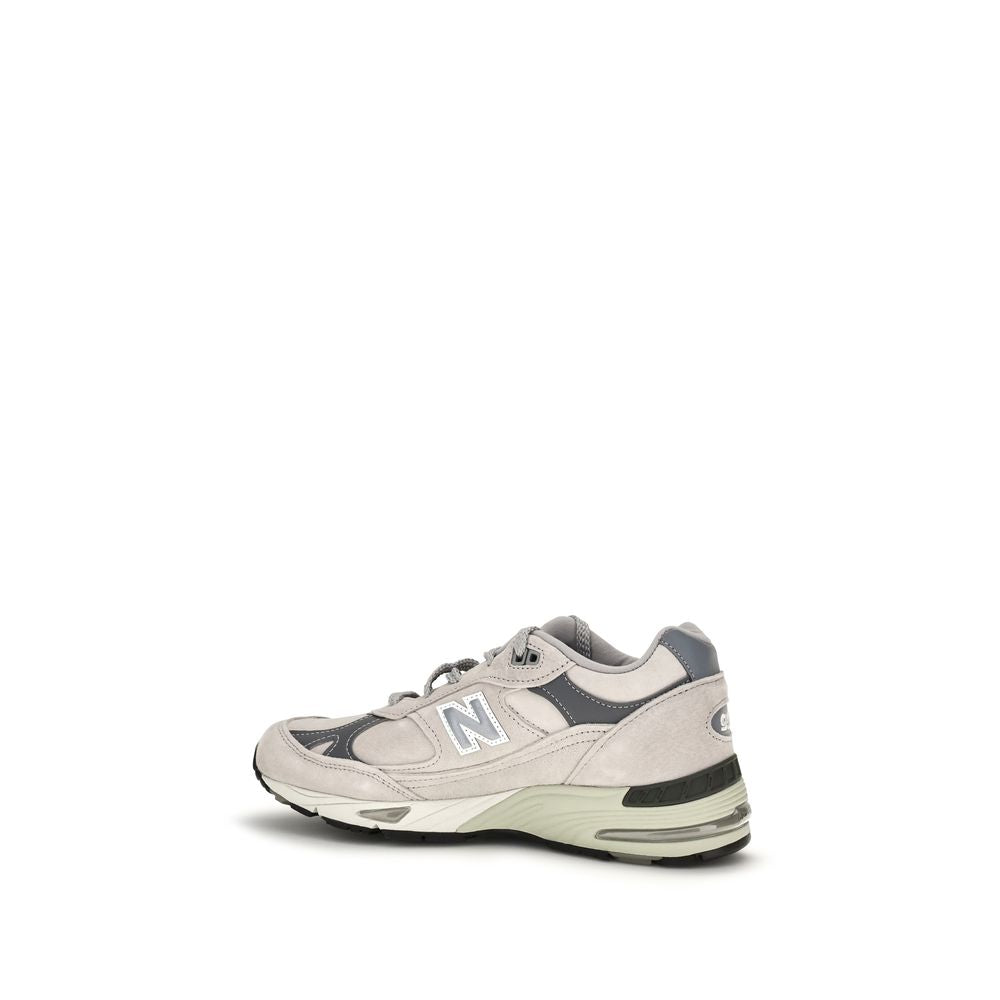 New Balance Gray Suede Leather Athletic Sneakers New Balance