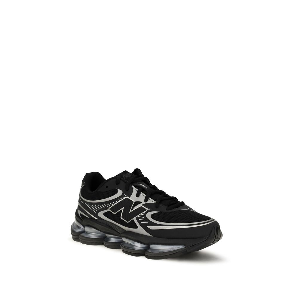 New Balance Black Fabric Athletic Sneakers New Balance