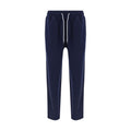 Brunello Cucinelli Blue Cotton Joggers Workout Pants