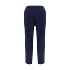 Brunello Cucinelli Blue Cotton Joggers Workout Pants