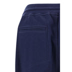 Brunello Cucinelli Blue Cotton Joggers Workout Pants