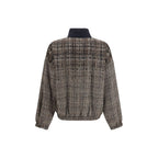 Brunello Cucinelli Beige Polyamide Full-Length Jacket