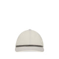Brunello Cucinelli White Cotton Cap (Baseball Hat) - Eljoys Fashion 