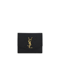 Saint Laurent Black Calf Leather Bos Taurus Wallet Saint Laurent