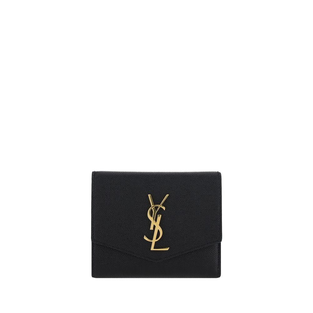 Saint Laurent Black Calf Leather Bos Taurus Wallet Saint Laurent