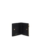 Saint Laurent Black Calf Leather Bos Taurus Wallet Saint Laurent