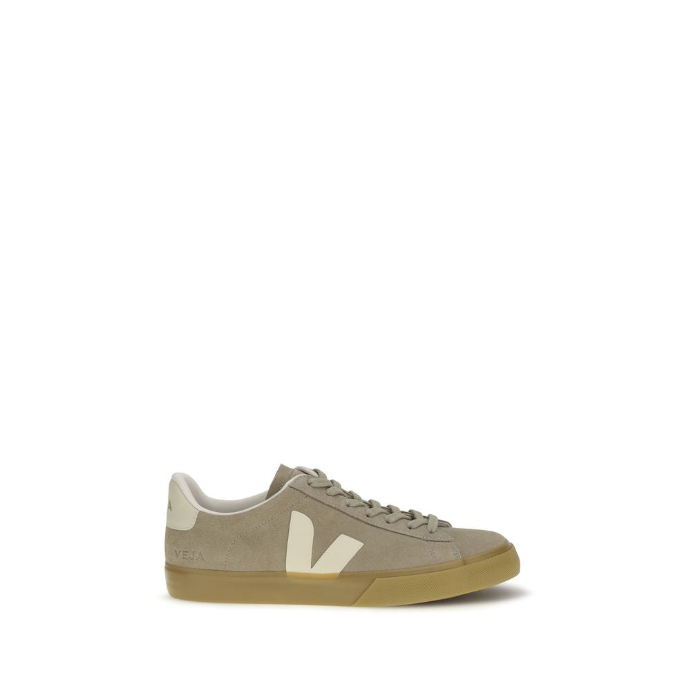 Veja Beige Calf Leather Bos Taurus Low Top Sneakers Veja