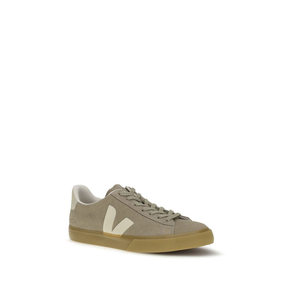 Veja Beige Calf Leather Bos Taurus Low Top Sneakers Veja