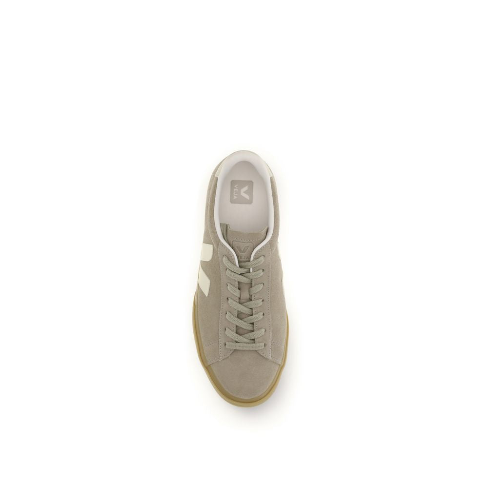 Veja Beige Calf Leather Bos Taurus Low Top Sneakers Veja