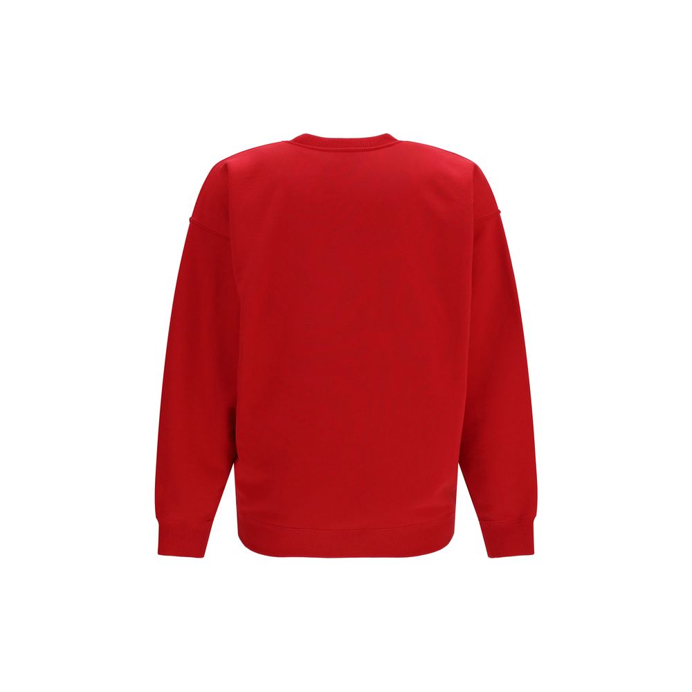 Saint Laurent Red Cotton Sweatshirt