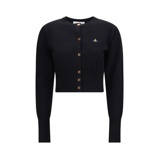 Vivienne Westwood Black Cotton Cardigan