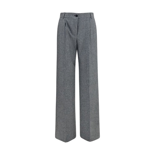 Dolce & Gabbana Gray Wool Oves Aries Dress Pants