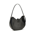 Versace Black Calf Leather Bos Taurus Shoulder Bag Versace