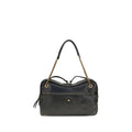 Vivienne Westwood Black Calf Leather Bos Taurus Shoulder Bag Vivienne Westwood