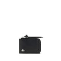 Vivienne Westwood Black Calf Leather Bos Taurus Wallet Vivienne Westwood