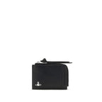 Vivienne Westwood Black Calf Leather Bos Taurus Wallet Vivienne Westwood