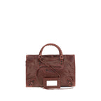 Balenciaga Bordeaux Lamb Ovis Aries Aries Handbag Balenciaga
