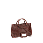 Balenciaga Bordeaux Lamb Ovis Aries Aries Handbag Balenciaga