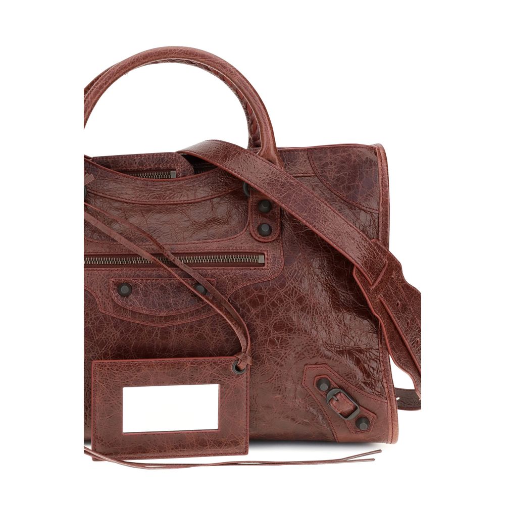 Balenciaga Bordeaux Lamb Ovis Aries Aries Handbag Balenciaga