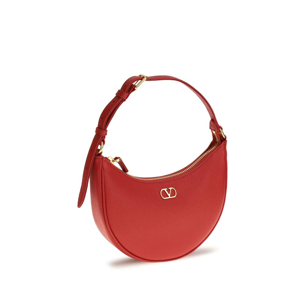 Valentino Garavani Multicolor Calf Leather Bos Taurus Shoulder Bag Valentino Garavani