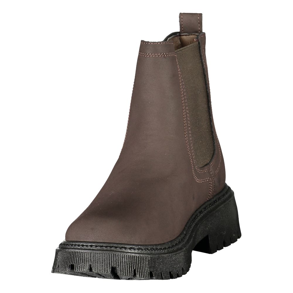 U.S. POLO ASSN. Brown Polyurethane Women's Boot - Eljoys Fashion 