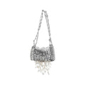 Rabanne Silver Stainless Steel Shoulder Bag Rabanne