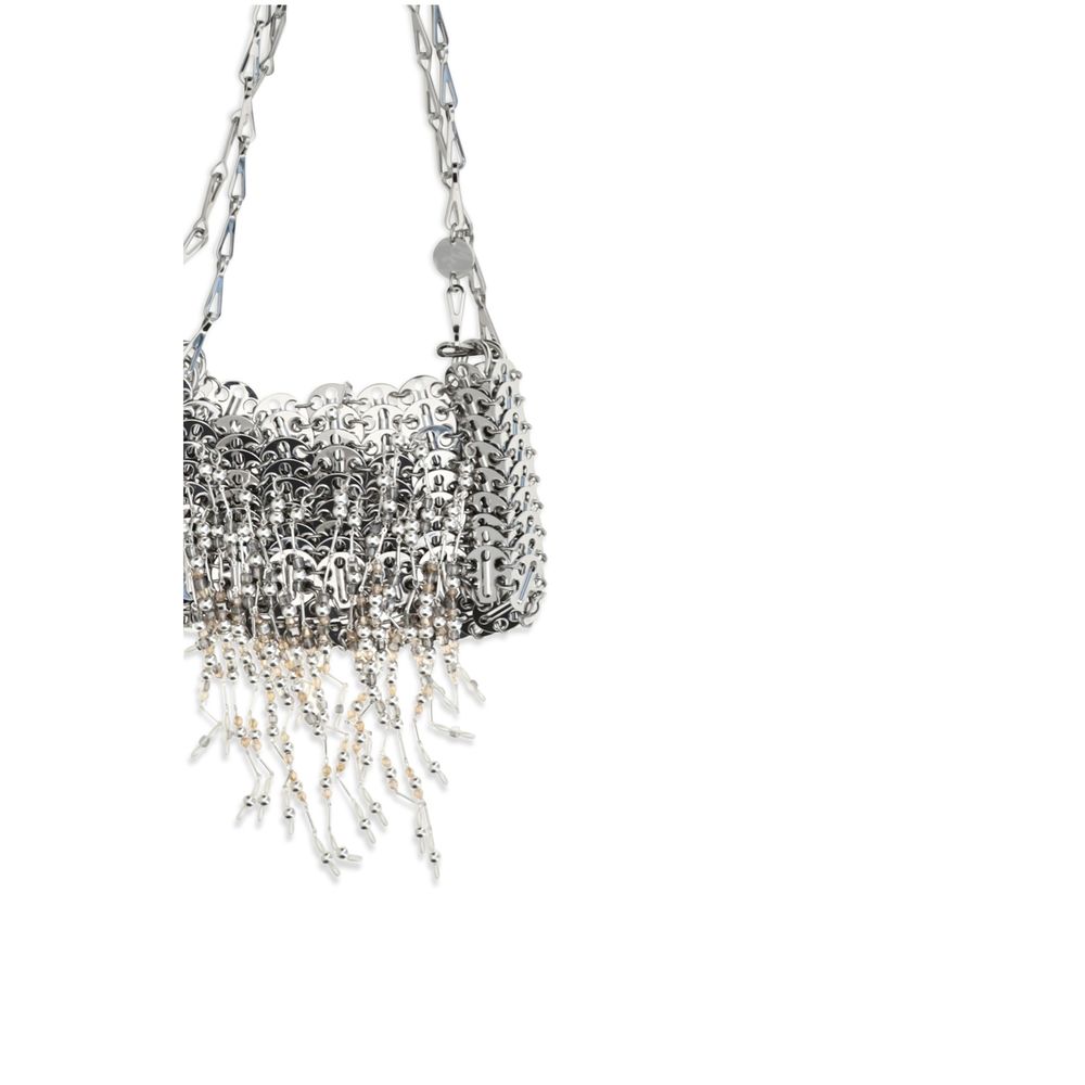 Rabanne Silver Stainless Steel Shoulder Bag Rabanne
